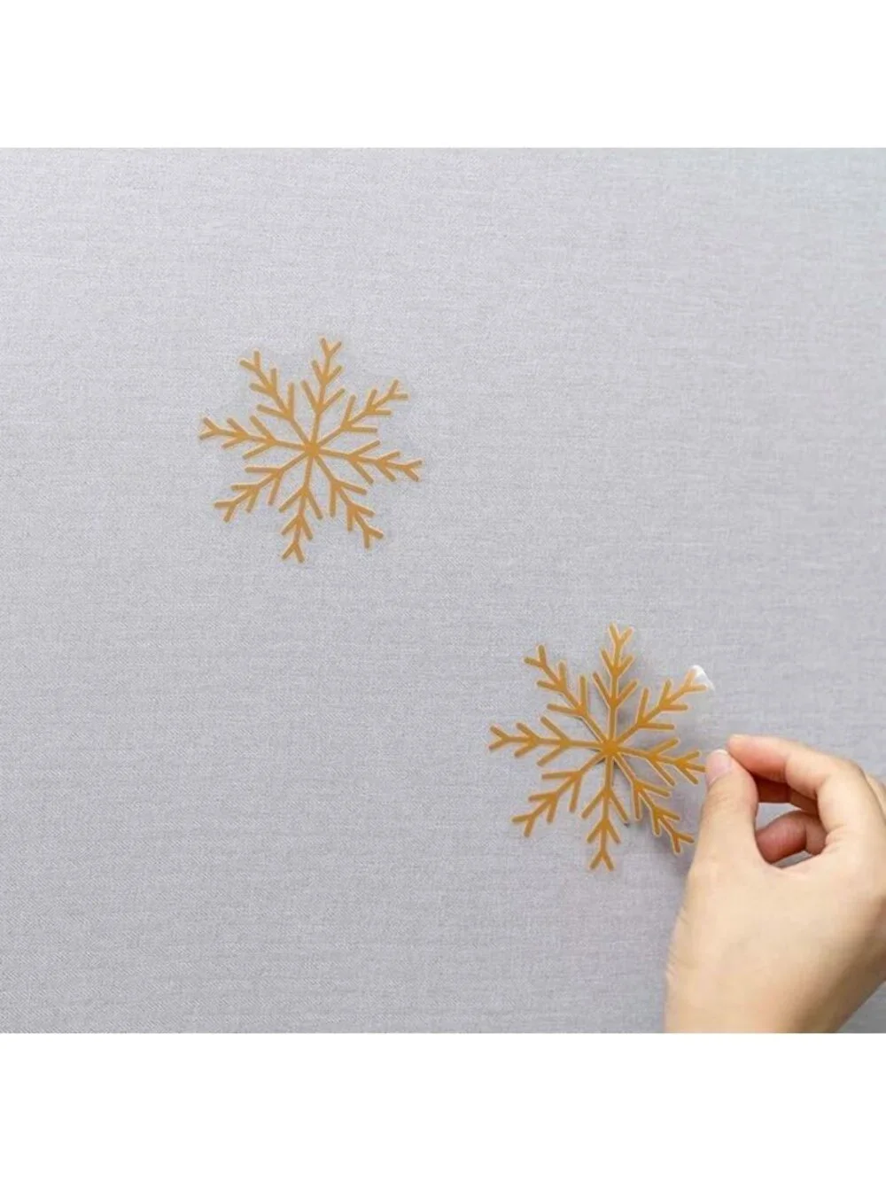 Winter Wonderland Baby Shower Stickers - Snowflake Decor for Balloon Arch